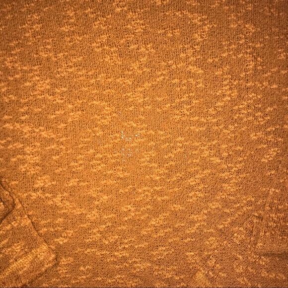 Free People NWT - Oversized Boho Orange Sweater - Picture 3 of 8